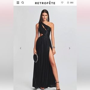 Black Retrofete Dress “Jolene Dress”